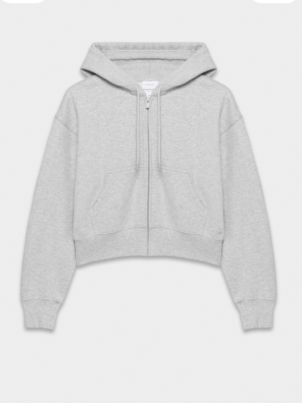 TNA Cozy Fleece Boyfriend Pullover - Heather Gray - Picture 4 of 9